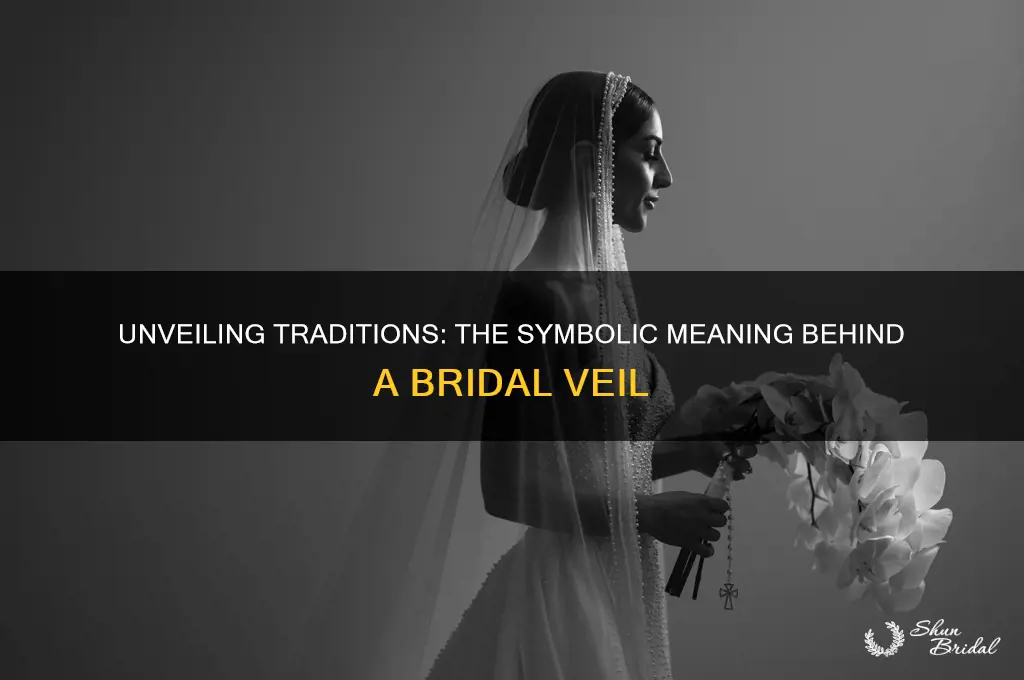 what does a bridal veil represent