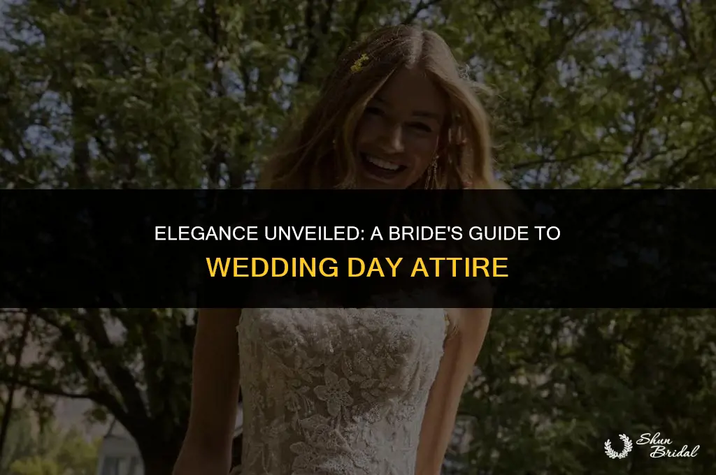 what does a bride wear