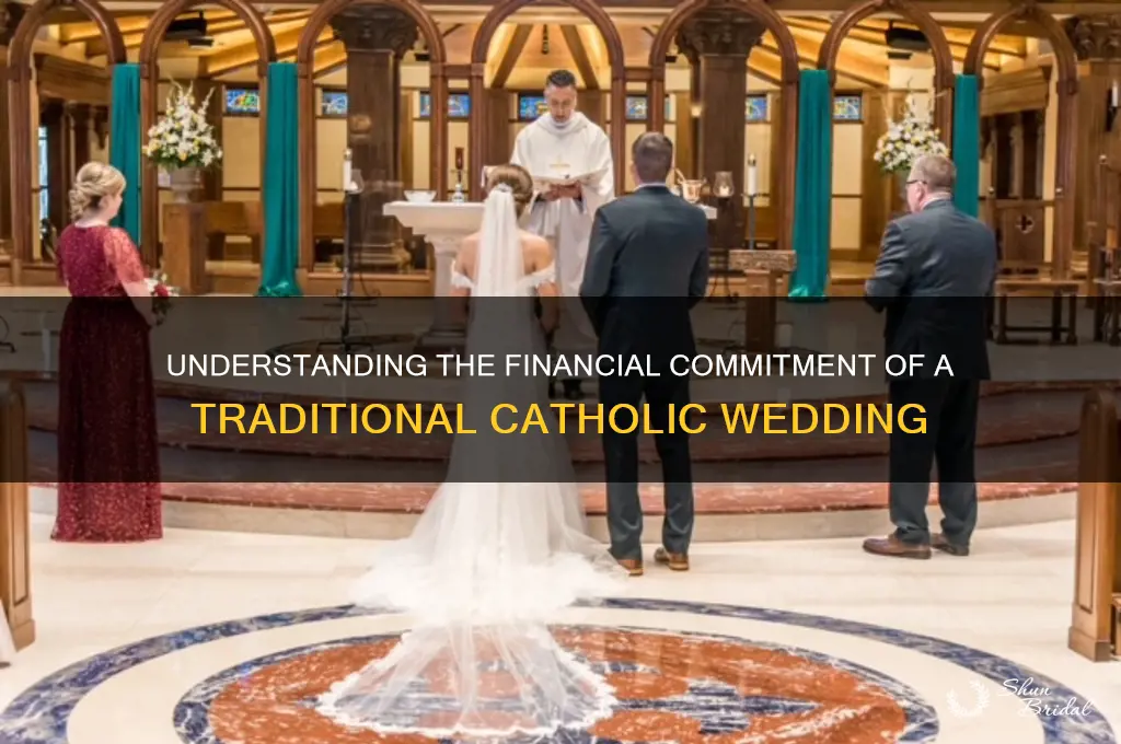 what does a catholic wedding cost