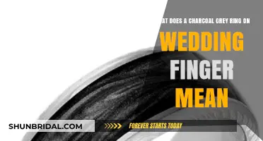 The Hidden Meaning of Charcoal Grey Wedding Rings