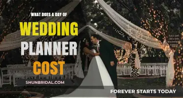 How Much Does a Wedding Planner Cost for One Day?
