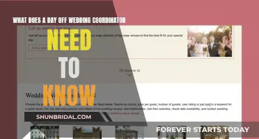 A Day-Off Wedding Coordinator's Essential Guide
