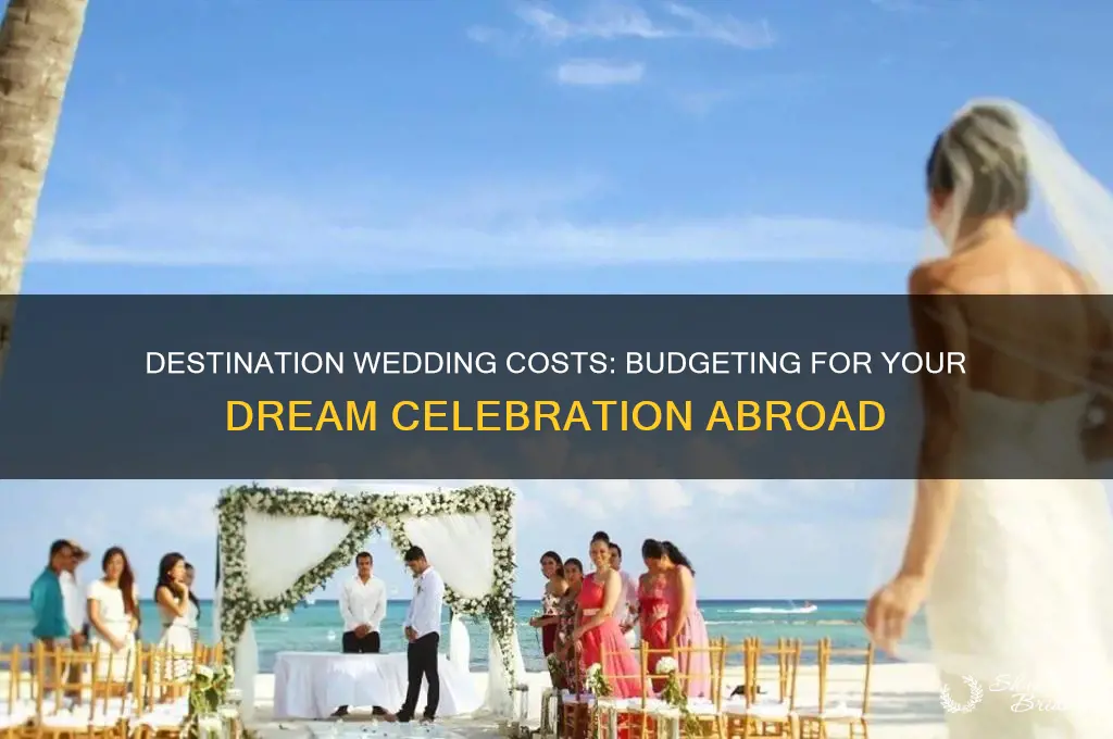 what does a destination wedding cost