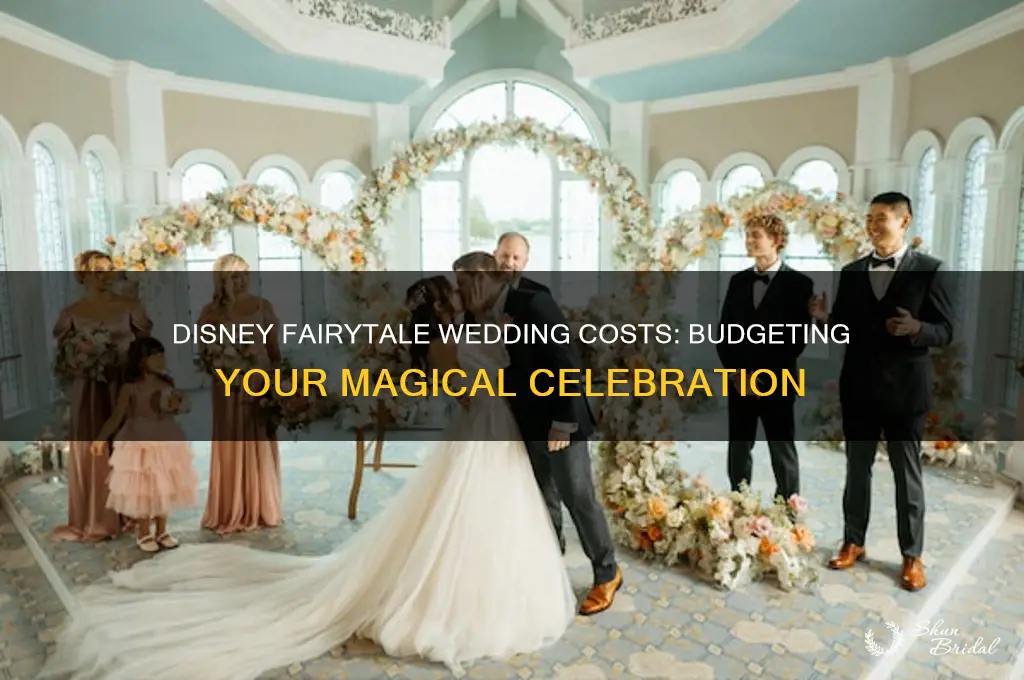 what does a disney fairytale wedding cost