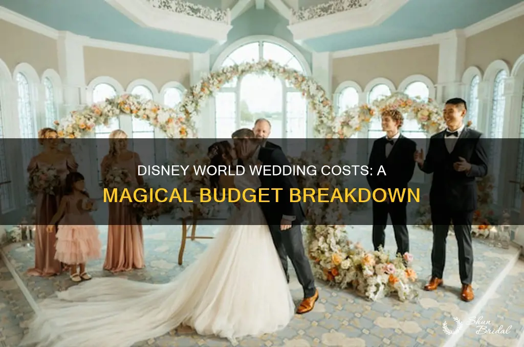 what does a disney world wedding cost