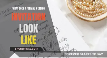 The Anatomy of a Formal Wedding Invitation