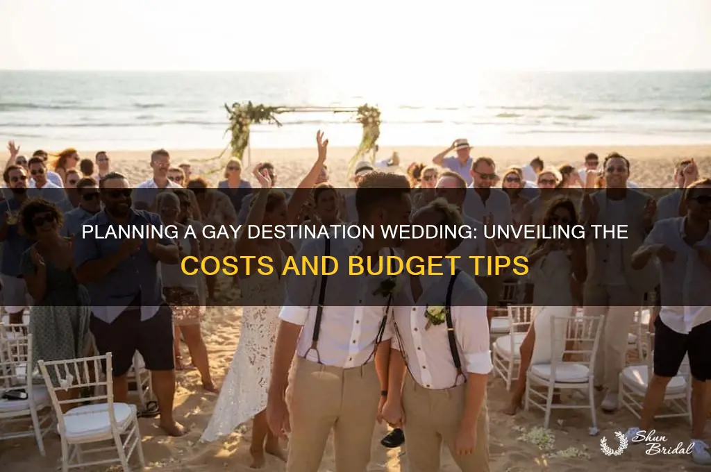 what does a gay destination wedding cost