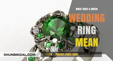 Green Wedding Rings: Their Meaning and Significance