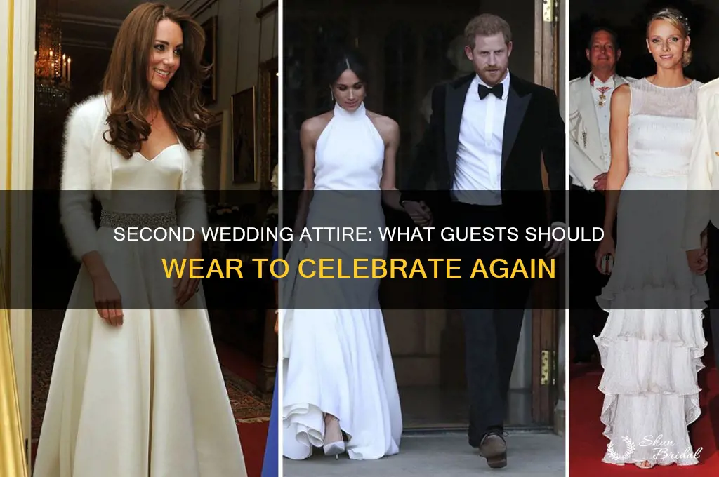 what does a guest were to a second wedding