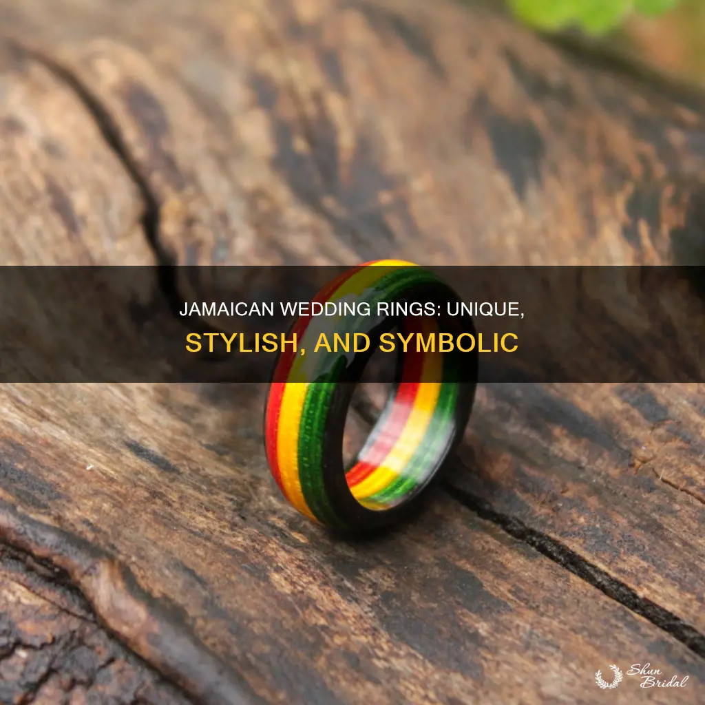 what does a jamaican wedding ring look like
