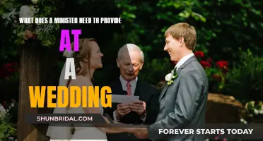 A Minister's Wedding Essentials