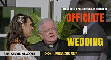 How Much Do Pastors Charge to Officiate Weddings? A Guide