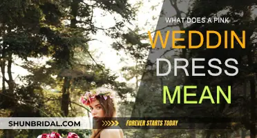 Pink Wedding Dress: Unveiling the Unique Meaning