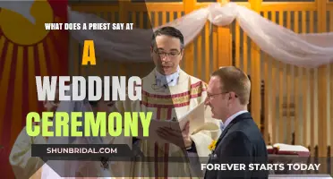 Sacred Vows: Understanding the Priest's Words in Wedding Ceremonies