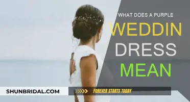 Purple Wedding Dress: What Does It Symbolize?