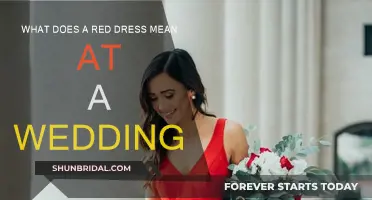 The Significance of Red Dresses at Weddings