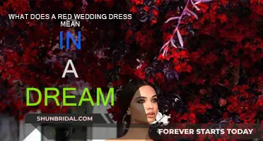 Interpreting the Meaning of a Red Wedding Dress in Dreams