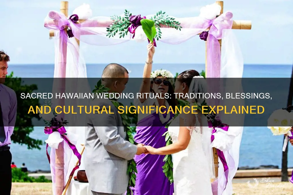 what does a religious hawaiian wedding ceremony includes