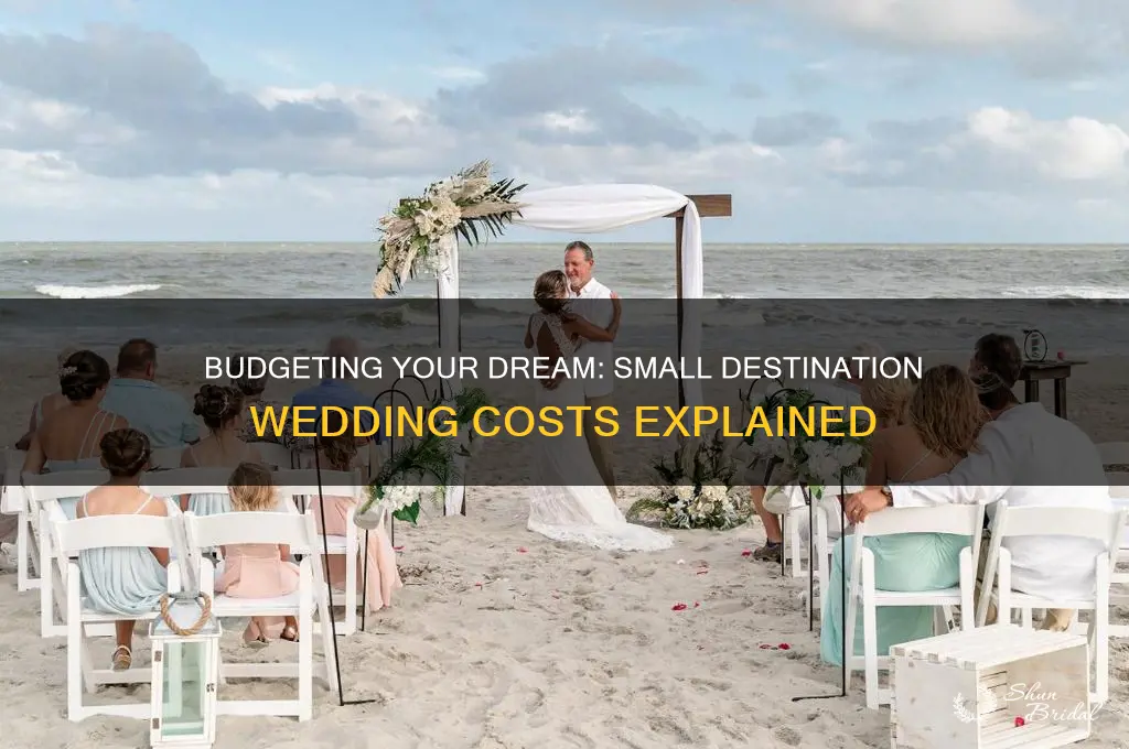 what does a small destination wedding cost