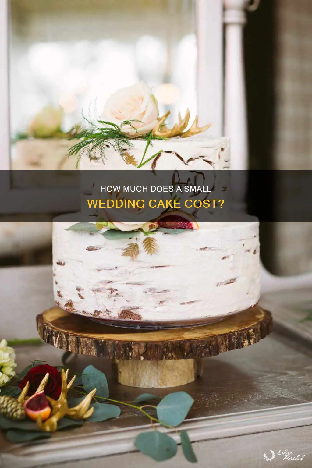 what does a small wedding cake cost