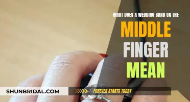 Wedding Band on the Middle Finger: What's the Meaning?