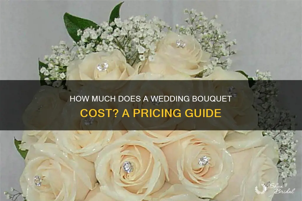 what does a wedding bouquet cost