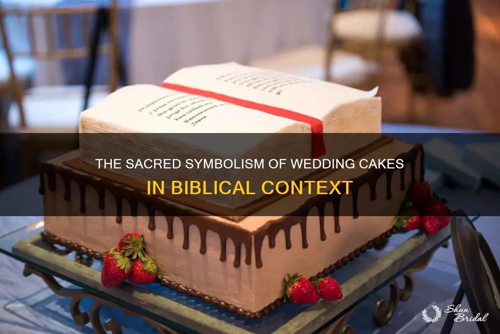 what does a wedding cake symbolize in the bible