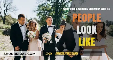 Intimate Wedding Vibes: A 40-Person Ceremony Unveiled