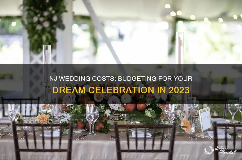 what does a wedding cost in nj