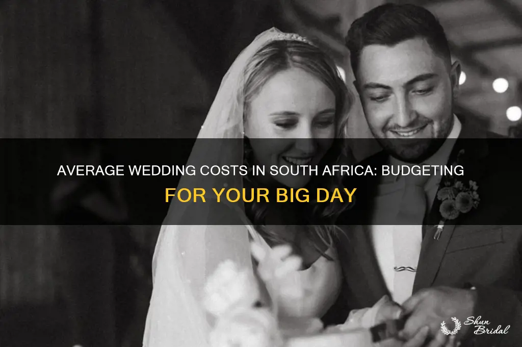 what does a wedding cost in south africa