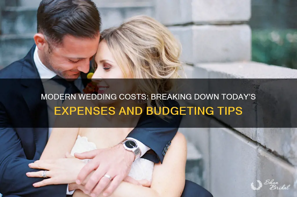 what does a wedding cost these days