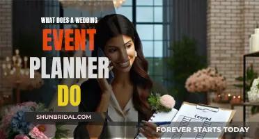 The Role of a Wedding Event Planner