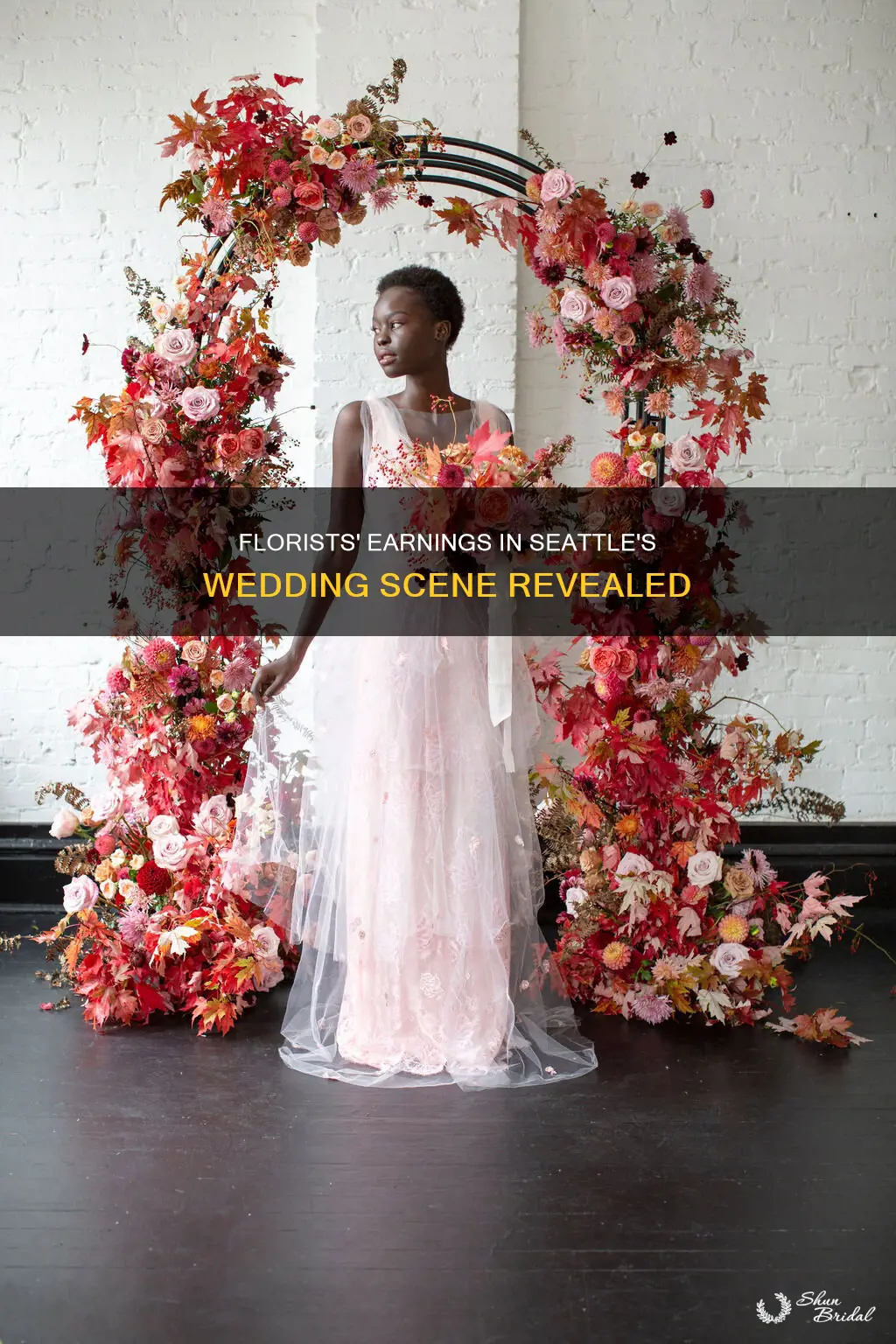 what does a wedding florist make in Seattle wa