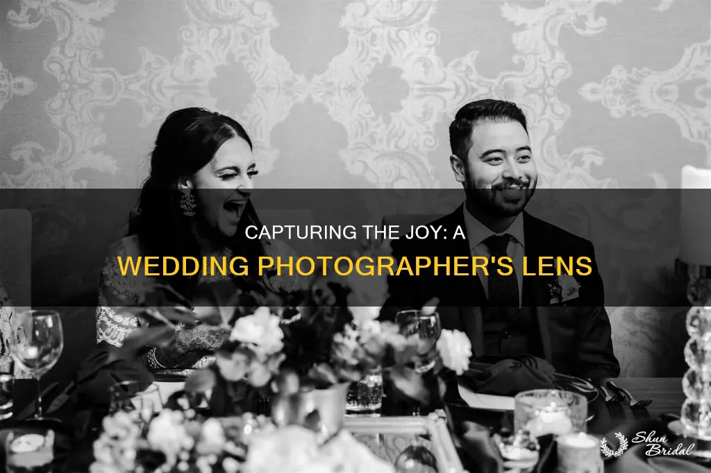 what does a wedding photographer photograph