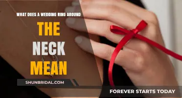 Necklace Wedding Rings: A Symbol of Commitment and Love