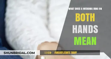 The Meaning Behind Wearing Wedding Rings on Both Hands