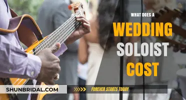 How Much Does Hiring a Wedding Soloist Cost?