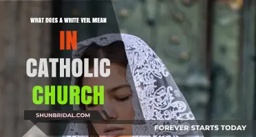 Understanding the Symbolism of a White Veil in Catholic Tradition