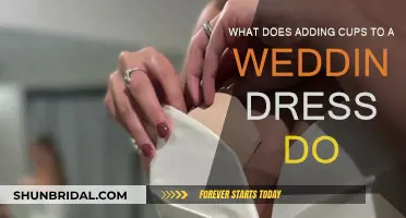 Enhancing Your Wedding Dress with Cups: What's the Appeal?