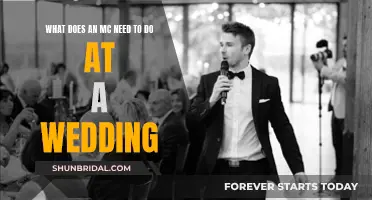 The MC's Guide to a Perfect Wedding