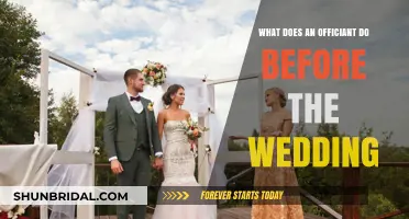 Pre-Wedding Duties: What Does an Officiant Do Before the Big Day?