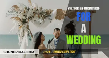 An Officiant's Wedding Day Essentials