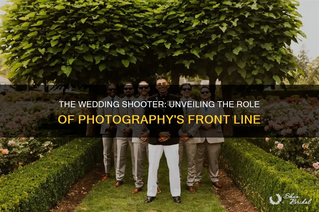 what does being a shooter for a wedding mean