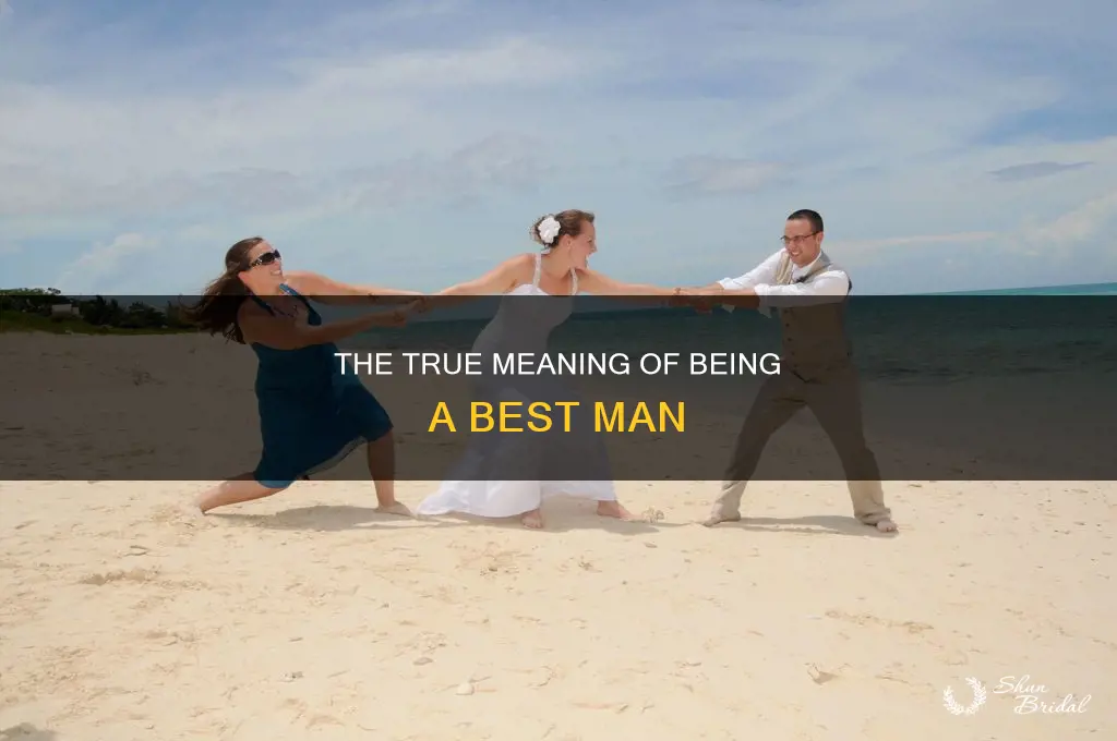 what does best man mean in a wedding