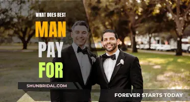 Best Man's Financial Duties: What to Pay For