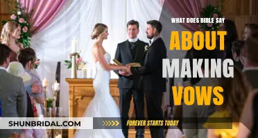 Biblical Insights on Making Vows: Honoring Commitments with Faith and Wisdom