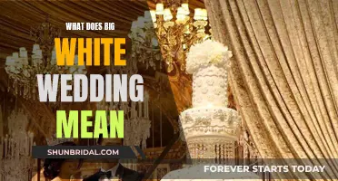 Big White Wedding": Exploring the True Meaning Behind the Fairytal