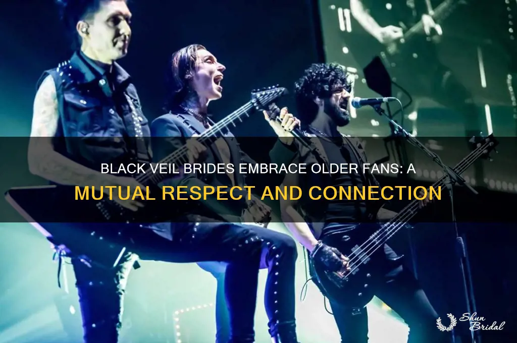 what does black veil brides think of older fans