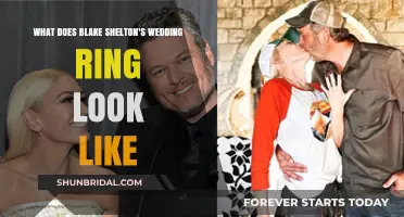 Blake Shelton's Wedding Ring: A Detailed Look