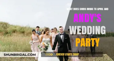Chris's Unique Contribution to April and Andy's Wedding Celebration
